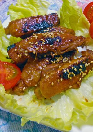 ちょ～簡単♪手羽照り焼き♪-レシピのメイン写真