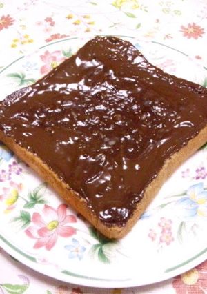 旨さの秘密！とろ〜りチョコのトースト♪-レシピのメイン写真