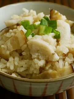 中華風♡♥長芋&ベーコンの炊き込み御飯-レシピのメイン写真