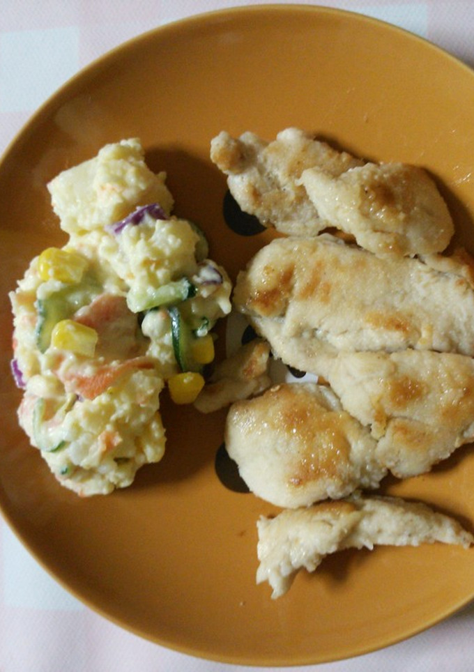 鶏ささ身のムニエル風-レシピのメイン写真