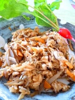 するめいかの五目味噌おこわ-レシピのメイン写真