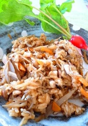 するめいかの五目味噌おこわ-レシピのメイン写真