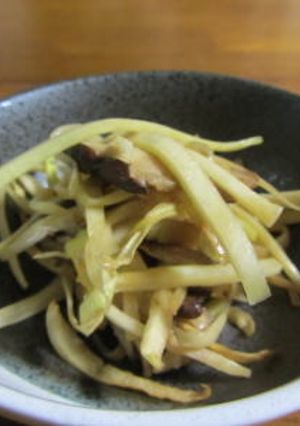 大根の皮のキンピラ-レシピのメイン写真
