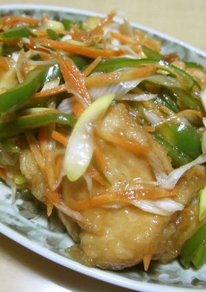 鶏むね肉と豆腐の南蛮漬け-レシピのメイン写真