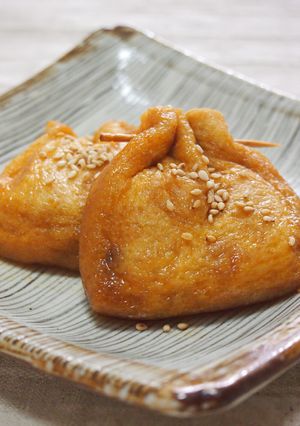 餅チーズ入り巾着の甘辛コチュジャン煮-レシピのメイン写真