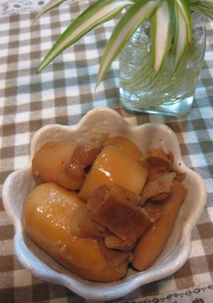 豚バラ肉と里芋の煮っころがし-レシピのメイン写真