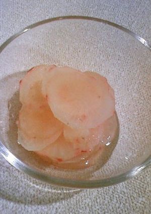 この食べ方が一番好き♪酢ヤーコン-レシピのメイン写真