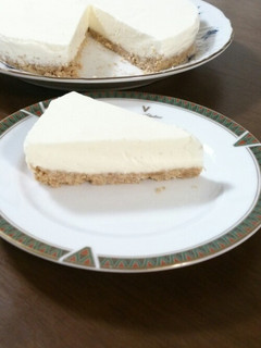 ふわっと口どけレアチーズケーキ-レシピのメイン写真