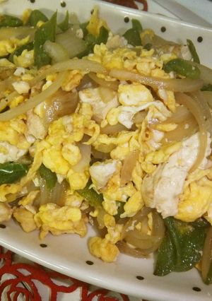 塩ダレ豆腐チャンプルー(^ω^;)-レシピのメイン写真