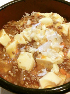 マーボー豆腐風のどんぶり♫-レシピのメイン写真