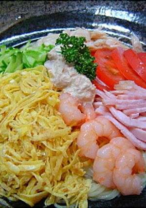 ご馳走風冷やし中華-レシピのメイン写真
