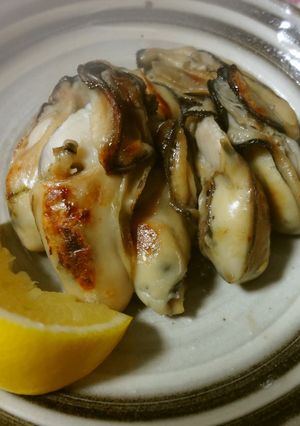 牡蠣の昆布じめ焼き-レシピのメイン写真