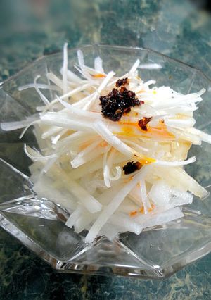 大根と白髪ネギの食べラーポン酢サラダ-レシピのメイン写真