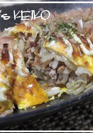 とんぺい焼き（もやし＆ちくわ）-レシピのメイン写真