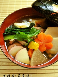 本格的に作る♪お雑煮(東京流)-レシピのメイン写真