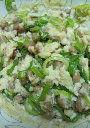 簡単☆納豆玉子-レシピのメイン写真