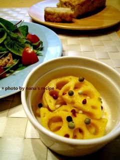 レンコンのカレー風味ピクルス★-レシピのメイン写真