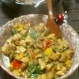 クリスマス色のタイ風ドライカレー☆