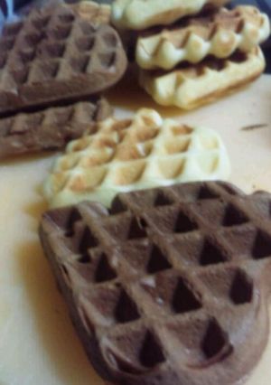 外はサクサク中はもっちりワッフル◎-レシピのメイン写真