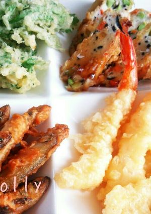 やさいとわかさぎ、海老のてんぷら★-レシピのメイン写真