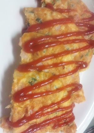 簡単スパニッシュ風玉子焼き♪-レシピのメイン写真