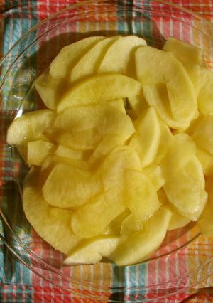 レンジで簡単♪りんごのコンポート-レシピのメイン写真