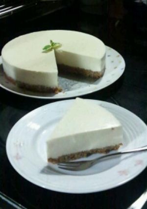 他とはちょっと違うレアチーズケーキ-レシピのメイン写真