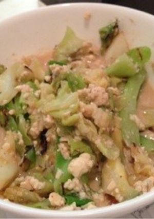 豆腐キャベツ炒め-レシピのメイン写真