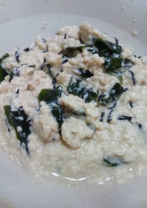 簡単☆わかめとひじきの豆腐和え-レシピのメイン写真