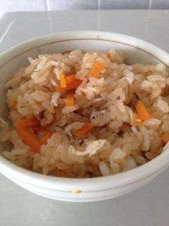 ★釜揚げしらすの炊き込みご飯★-レシピのメイン写真