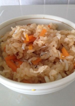 ★釜揚げしらすの炊き込みご飯★-レシピのメイン写真