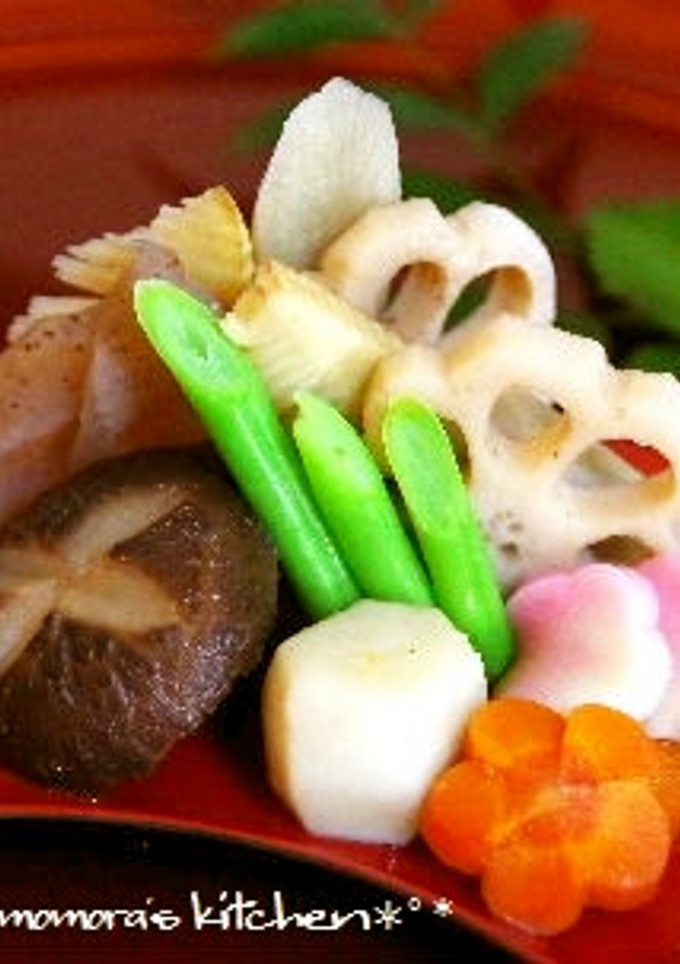 お節にお煮しめ♥定番の品を美しく♬筑前煮-レシピのメイン写真