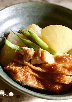 鶏肉と大根の味噌煮-レシピのメイン写真