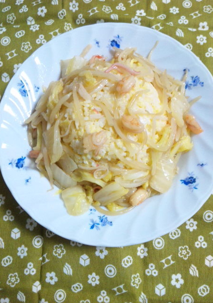 もやしと白菜のあんかけ炒飯-レシピのメイン写真