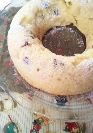 林檎とクランベリーのリースケーキ-レシピのメイン写真