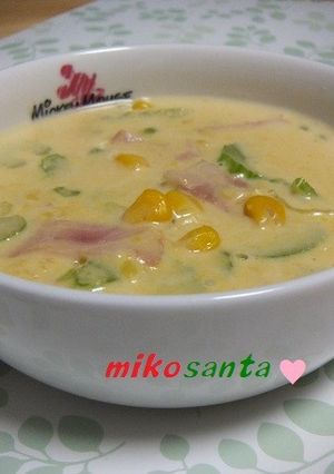 コーンチャウダー♥-レシピのメイン写真