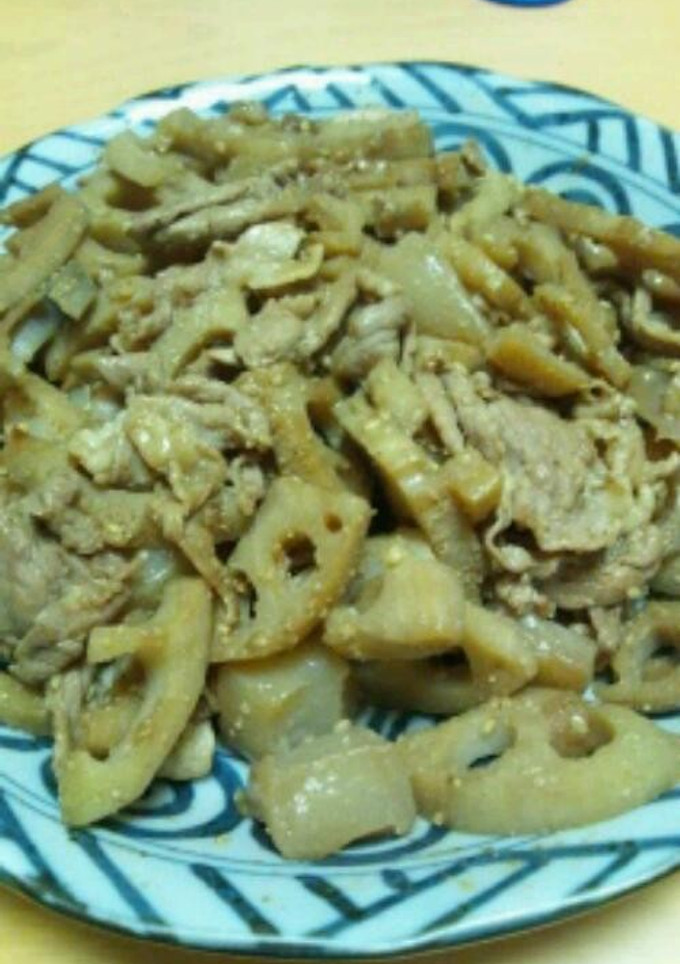 簡単☆シャキシャキれんこんの炒め煮-レシピのメイン写真