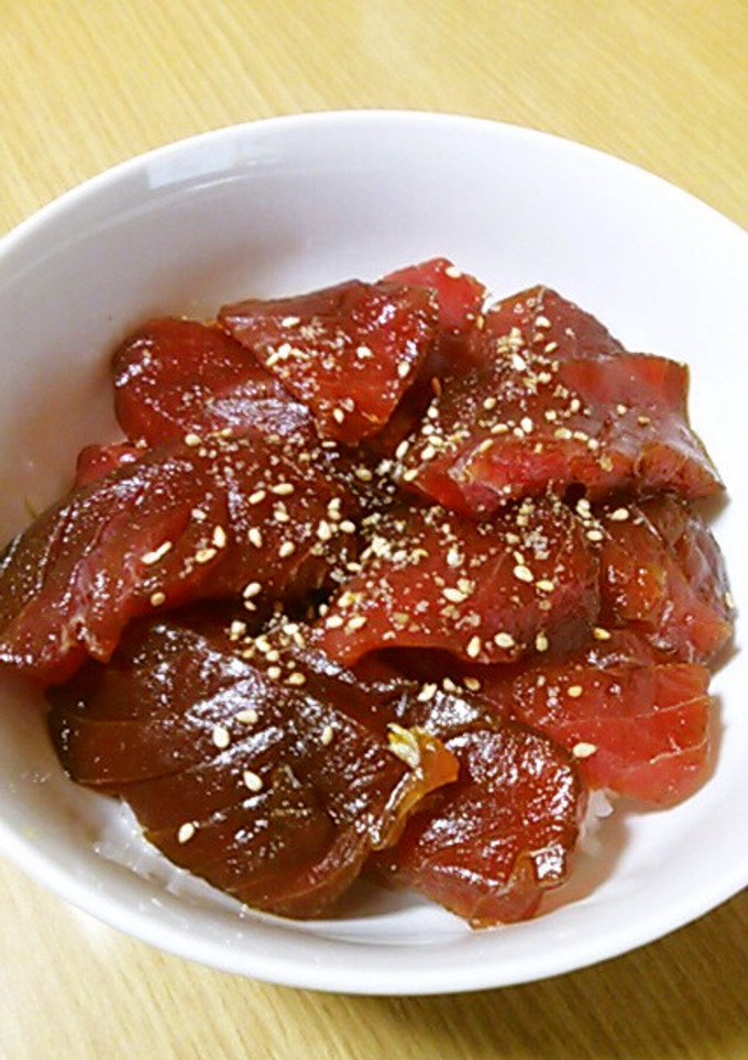 マグロの漬け丼-レシピのメイン写真