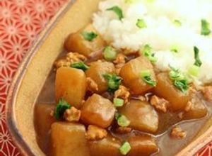 ダシが決め手！大根の和風カレー-レシピのメイン写真