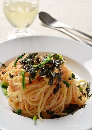 失敗しらず簡単♪豆乳入り明太子スパゲティ-レシピのメイン写真