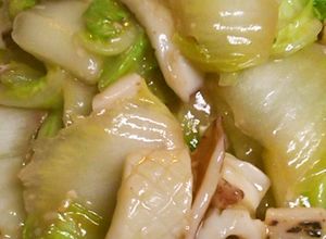 イカ一夜干しと白菜の塩麹バター炒め-レシピのメイン写真