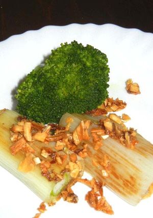 下仁田ネギのオイル焼き・ニンニク風味-レシピのメイン写真