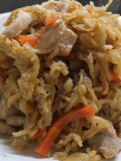 電子レンジで【切り干し大根の甘辛煮】-レシピのメイン写真