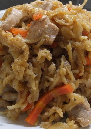 電子レンジで【切り干し大根の甘辛煮】-レシピのメイン写真