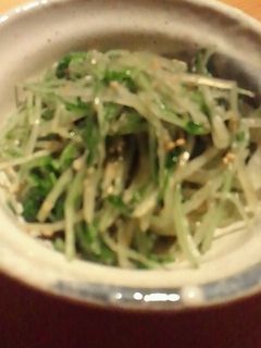 水菜のごま和え-レシピのメイン写真