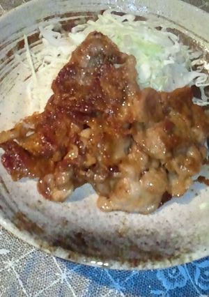 簡単！豚肉のしょうが焼き-レシピのメイン写真