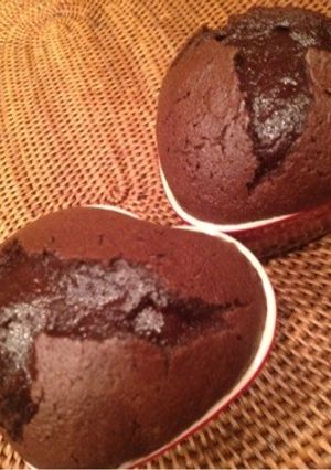 【15分レシピ】あつあつチョコスフレ-レシピのメイン写真