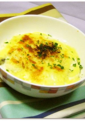 冬のごちそう☆牡蠣と長ねぎのグラタン-レシピのメイン写真