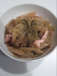 【和の副菜】キャベツと油揚げの煮物-レシピのメイン写真