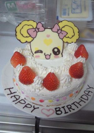 ☆キャンディでバースデーケーキ☆-レシピのメイン写真